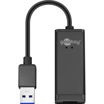 Goobay 39038 Ethernet sieťová karta 1000 Mbit/s USB káblová