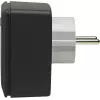 Smart zásuvka eQ-3 Homematic IP 161599A0, interiér, antracit, plastové puzdro, 70×70×39 mm