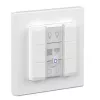 Nástenný spínač panel eQ-3 Homematic IP nástenný tlačidlový 6-násobný plast biely