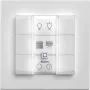 Nástenný spínač panel eQ-3 Homematic IP nástenný tlačidlový 6-násobný plast biely