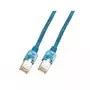 Sieťový kábel EFB Elektronik patch kábel RJ45 S/UTP Cat5e 3m modrý