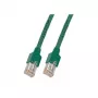 Sieťový kábel EFB Elektronik K8013.3 RJ-45 Cat5e 3 m zelený