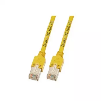 Sieťový kábel EFB Elektronik K8015.2 RJ-45 Cat5e 2 m žltý