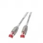Sieťový kábel EFB Elektronik RJ45 S/FTP Cat6a 0,5 m