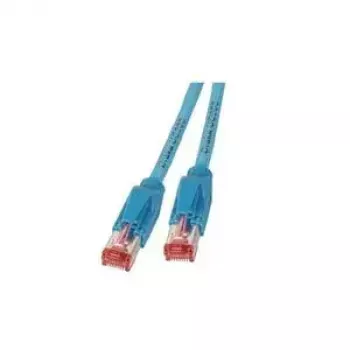 Sieťový kábel EFB Elektronik 10 m RJ-45 Cat6a modrý