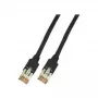 Sieťový kábel EFB Elektronik K8072.15 RJ-45 Cat5e 15 m čierny