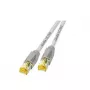 Sieťový kábel EFB Elektronik K8560WS.20 RJ-45 Cat6a 20 m biely