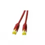 Sieťový kábel EFB Elektronik K8580RT.3 RJ-45 Cat6a 3 m červený