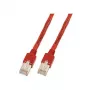 Sieťový kábel EFB Elektronik K8703.2 RJ-45 Cat5e 2 m červený