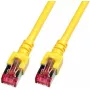 Sieťový kábel EFB Elektronik 10 m Cat6 RJ-45 RJ-45 žltý
