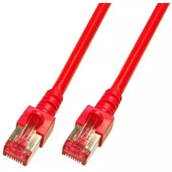 Sieťový kábel EFB Elektronik 10 m RJ-45 Cat6 červený