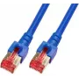Sieťový kábel EFB Elektronik 20 m RJ-45 Cat6 modrý