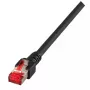 Sieťový kábel EFB Elektronik RJ45 S/FTP Cat6 25 m čierny