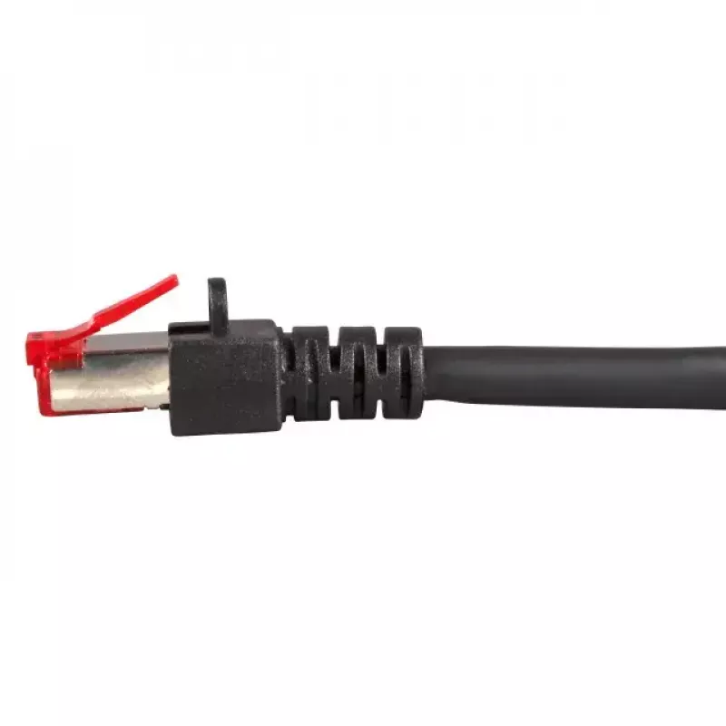 Sieťový kábel EFB Elektronik RJ45 S/FTP Cat6 čierny 30 m
