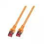 Sieťový kábel EFB Elektronik Cat6 S/FTP RJ-45 10 m oranžový