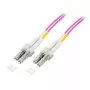 Sklenené vlákno kábel EFB Elektronik O0319.15 15 m LC fialový