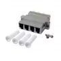 EFB-Elektronik 53353.1 LC Quad singlemode optická spojka, kovové puzdro