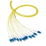 Sklolaminátový kábel EFB Elektronik O0480.2 2 m LC žltý