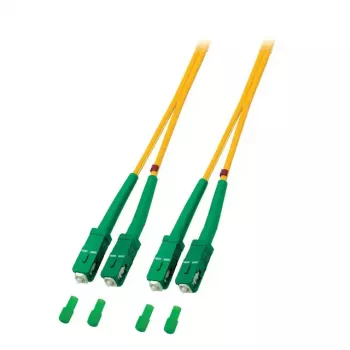 Optický kábel EFB Elektronik O2561.15 15 m SC žltý