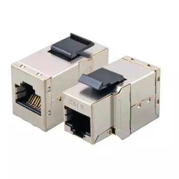 Keystone modul EFB Elektronik 37486.1 — RJ-45 na RJ-45, biely
