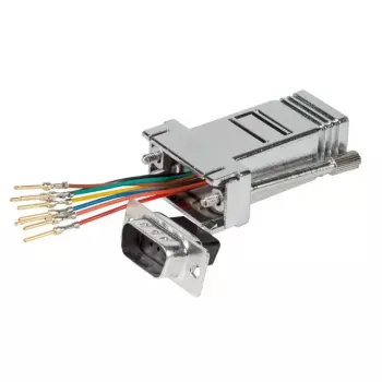 Káblový adaptér EFB Elektronik ETM23067 — DB-09 na RJ-45, sivý