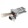 Káblový adaptér EFB Elektronik ETM23067 — DB-09 na RJ-45, sivý
