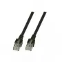 Sieťový kábel EFB Elektronik Cat5e RJ-45 20 m čierny