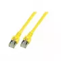 Sieťový kábel EFB Elektronik RJ45 S/FTP Cat5e 20 m žltý