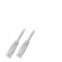 Sieťový kábel EFB Elektronik K8100GR.7,5 RJ-45 Cat6 7,5 m sivý