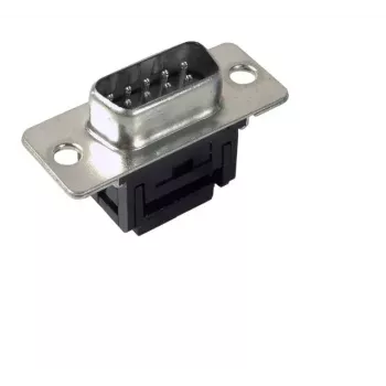 Drôtový konektor D-Sub EFB Elektronik 29062.1, čierno-metalické prevedenie