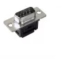 Drôtový konektor D-Sub EFB Elektronik 29062.1, čierno-metalické prevedenie