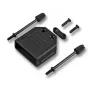 EFB Elektronik D-Sub kryt Flip-Top, 15-pinový, čierny