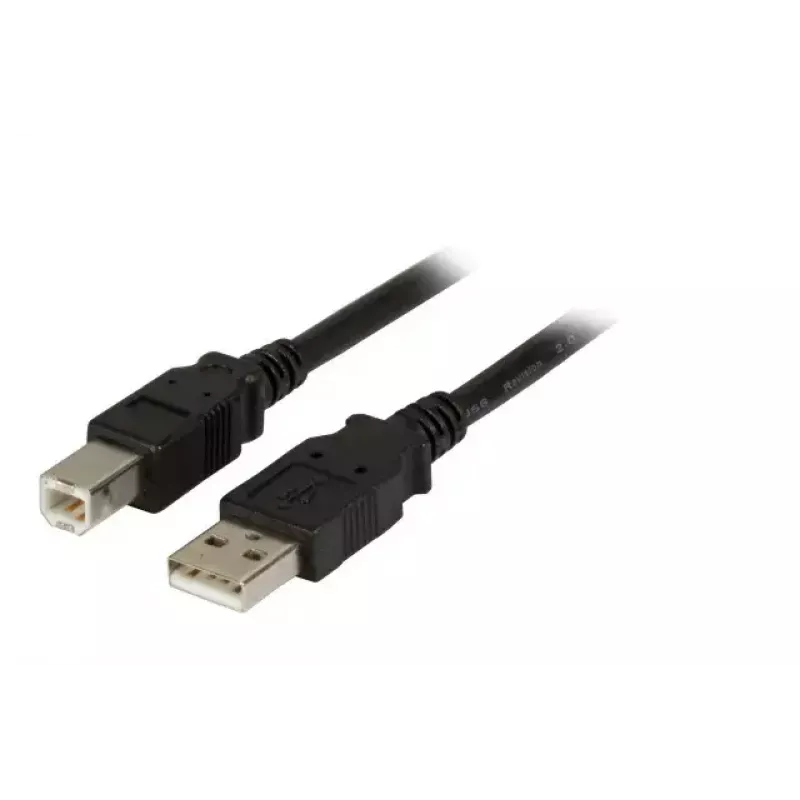 USB kábel EFB Elektronik K5256SW.1,8 1,8 m USB A USB B čierny