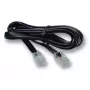 Sieťový kábel EFB Elektronik K2407SW.1 čierny 1 m