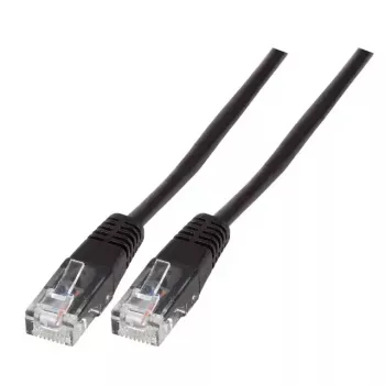 Sieťový kábel EFB Elektronik K2422.0,5 čierny 0,5 m