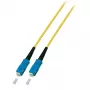 Optický kábel EFB Elektronik O1323.1 1 m SC žltý