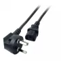 Napájací kábel EFB Elektronik EK539.1,8 čierny 1,8 m