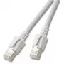 Sieťový kábel EFB Elektronik DCK1001GR.20 RJ-45 Cat6a 20 m sivý
