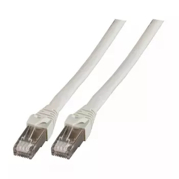 Sieťový kábel EFB Elektronik K5537GR.50 RJ-45 Cat6a 50 m sivý