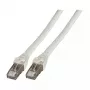 Sieťový kábel EFB Elektronik K5537GR.50 RJ-45 Cat6a 50 m sivý