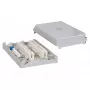 EFB Elektronik LSA Minibox 201 C, 20 párov, vrátane 2x 10-párových rozpájacích líšt, sivý