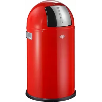 Odpadkový kôš Wesco Pushboy 50 l, červený, model 112797