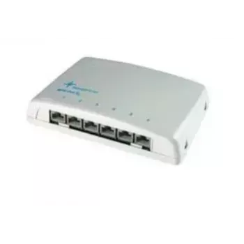 Telegärtner MPD6-H K mini rozbočovač, Cat.6A, 6x RJ45 nechránený (J02021A0053)