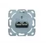 Sieťová zásuvka 2 x RJ-45 Telegärtner J00020A0510
