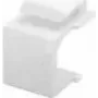 Protiprachová krytka GOOBAY Keystone Cover 16,8 mm biela, balenie 4 ks