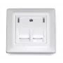 Nástenná doska/kryt vypínača Dätwyler Cables 185867