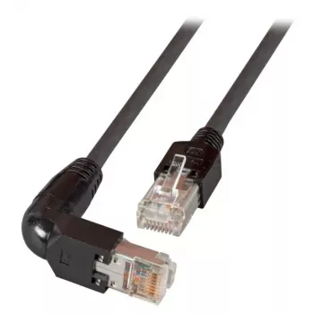 Sieťový kábel EFB Elektronik K0993.5 RJ-45 Cat5e 5 m čierny