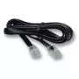 Telefónny kábel EFB Elektronik K2406SW.6 6 m čierny