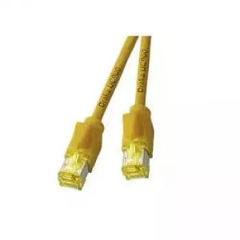 Sieťový kábel EFB Elektronik RJ45 S/STP Cat6a 1 m žltý