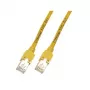 Sieťový kábel EFB Elektronik K8702.25 RJ-45 Cat5e 25 m žltý